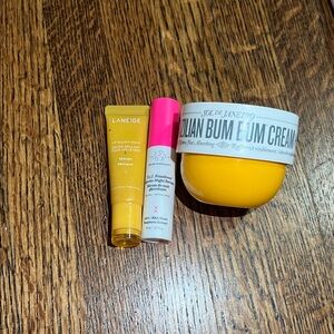 Sol de Janeiro Bum Bum Cream and Laneige Lip Balm Set
